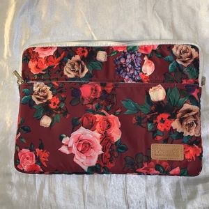Waterproof canvas laptop sleeve